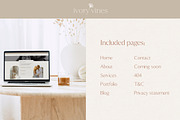 Neutral Showit website template, a Websites & App Template by Wonderlik Webdesign (Thumbnail 4 of 6)