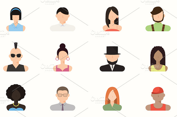 Avatars Male And Female