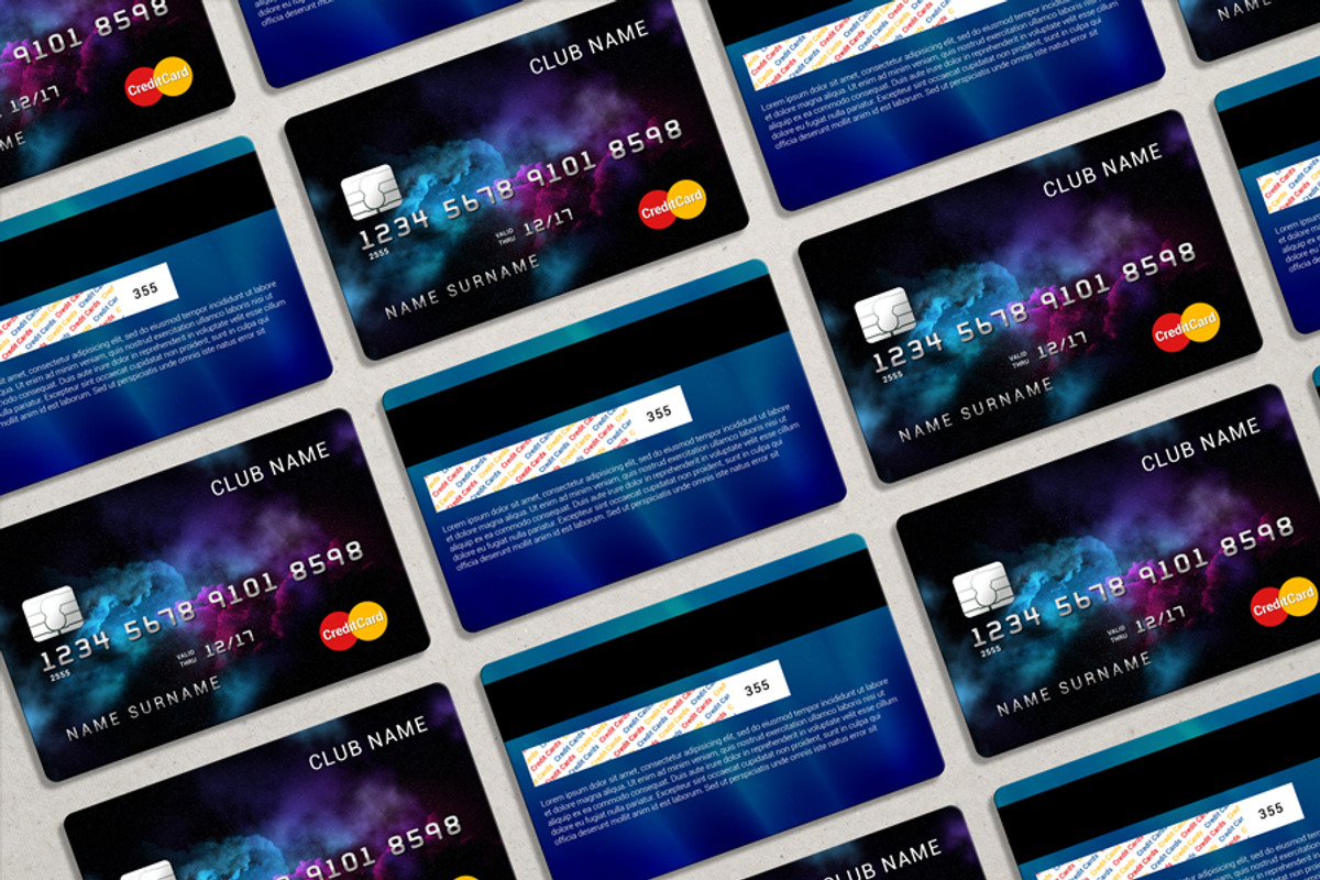 Credit Cards, a Product Mockup by shaman (Photo 4 of 6)