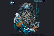 Baltic gods Pantheon clipart Set, a Person Illustration by ThatsDesignArt (Thumbnail 2 of 10)