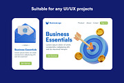 20 Business Essentials 3D Icon Set, an Object 3D Model by Bilicube Studio (Thumbnail 4 of 6)