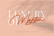 Mayestica - Luxury Signature Font, a Script Font by StringLabs (Thumbnail 1 of 5)