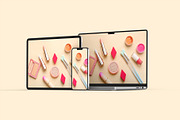 Macbook Pro iPad iPhone 13 Mockups, a Mac Mockup by Illusiongraphic (Thumbnail 13 of 34)