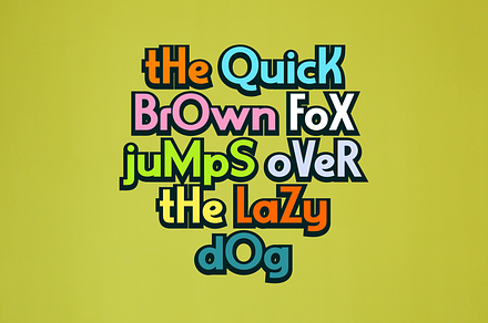 Spigobe Mix Upper & Lowwer, a Sans Serif Font by Monoletter Studio