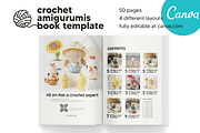 Canva Crochet Amigurumi Book Templat, a Magazine Template by DeLaGranSiete (Thumbnail 2 of 8)