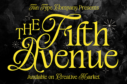 TAN - FIFTH AVENUE, a Serif Font by TanType