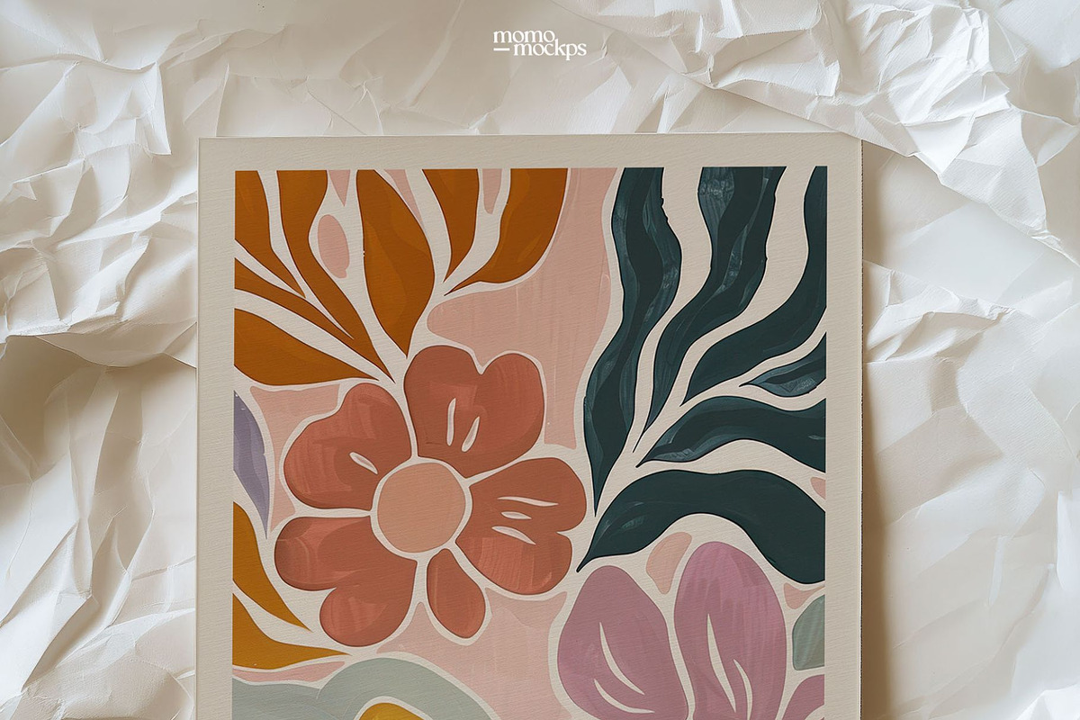 Paper Poster Card Mockup | PSD, a Household Mockup by momomockps (Photo 12 of 12)