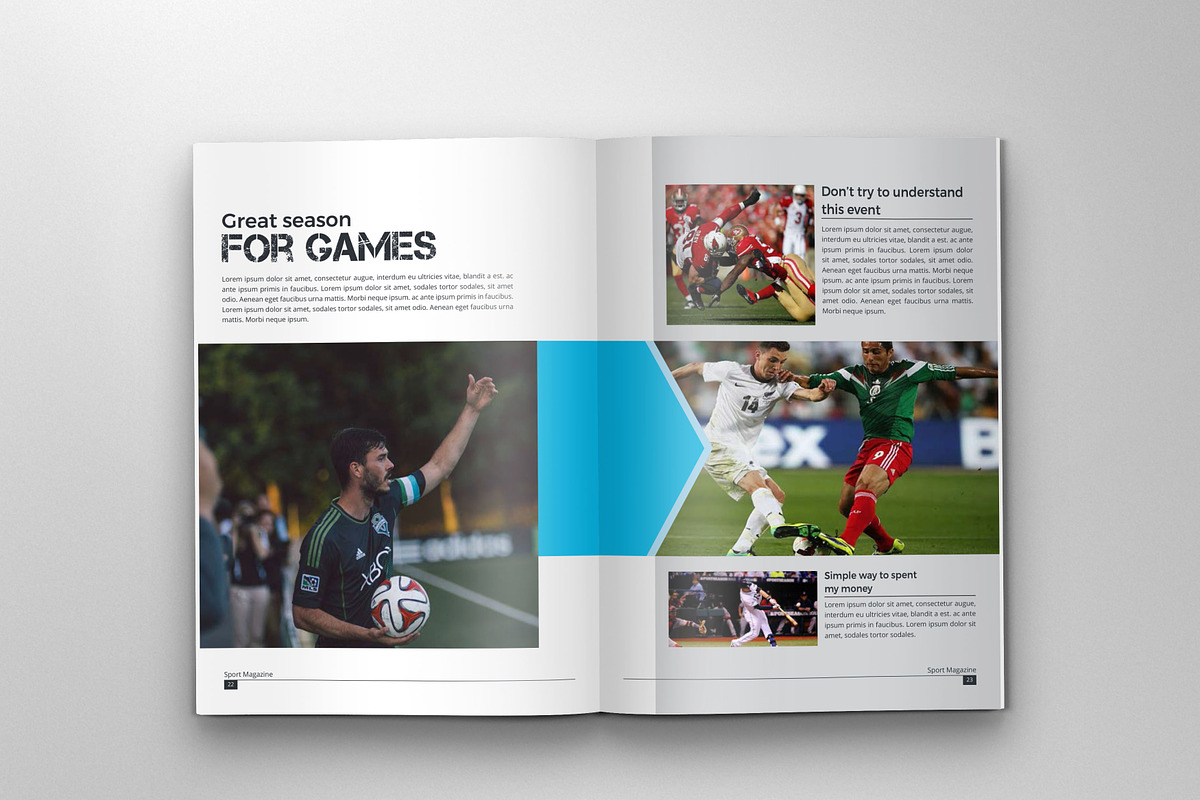 American Football Magazine Template, a Magazine Template by obidullah_01 (Photo 13 of 14)