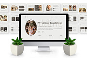 Wedding Invitation - Marriage PPT, a Presentation Template by Deepslide Studio (Thumbnail 4 of 6)