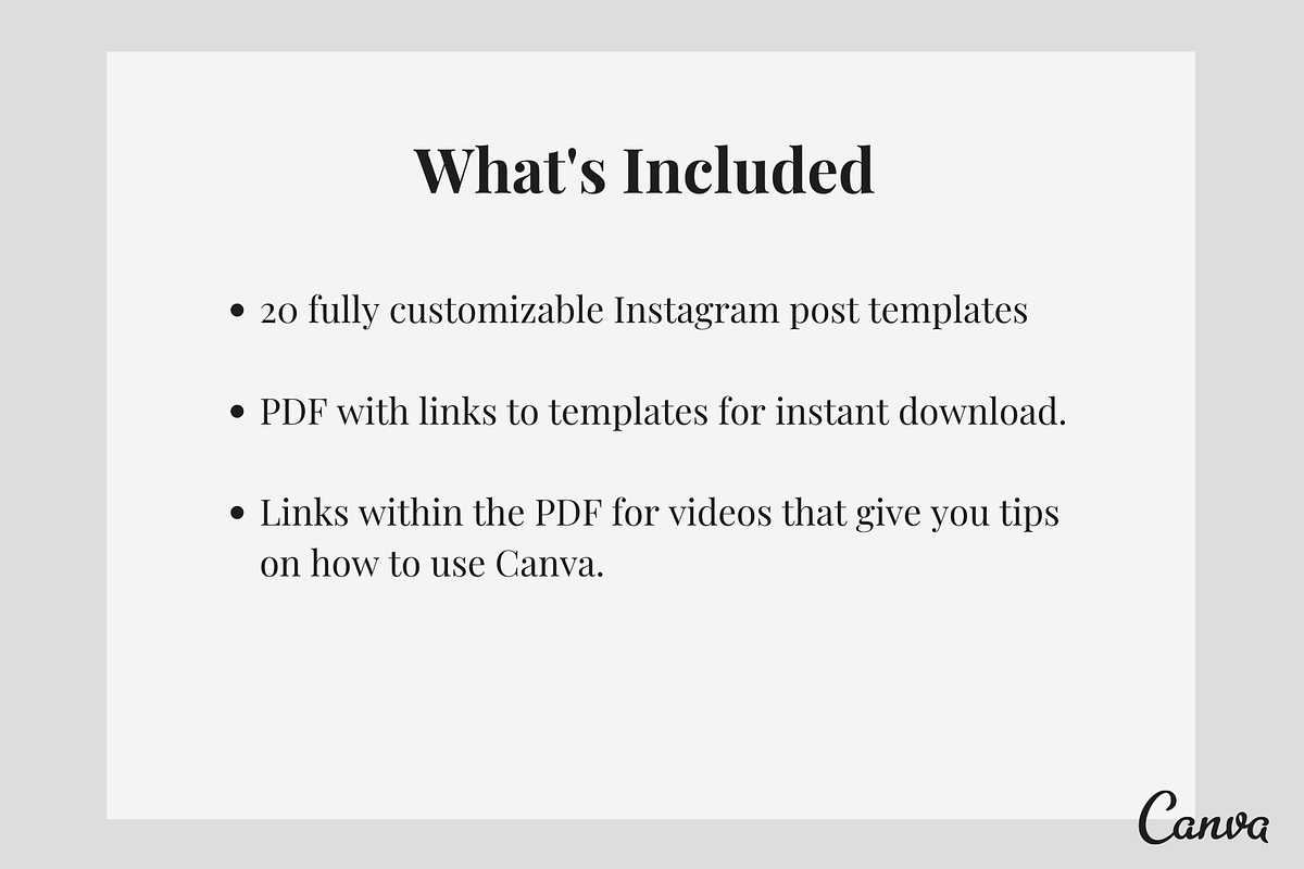 Instagram Post Templates Canva, a Social Media Template by Joanna Lane Designs (Photo 4 of 4)