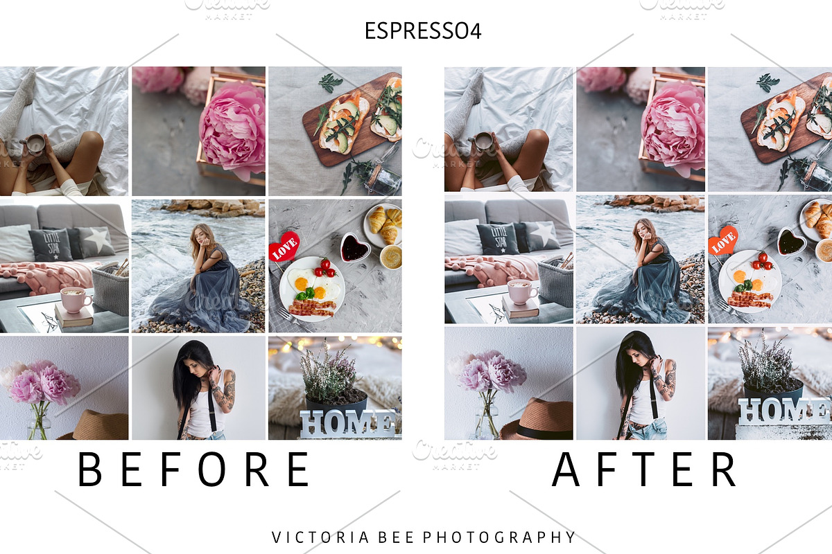 5 Mobile Presets ESPRESSO, an Action Add-On by Victoria Bee Presets (Photo 5 of 10)