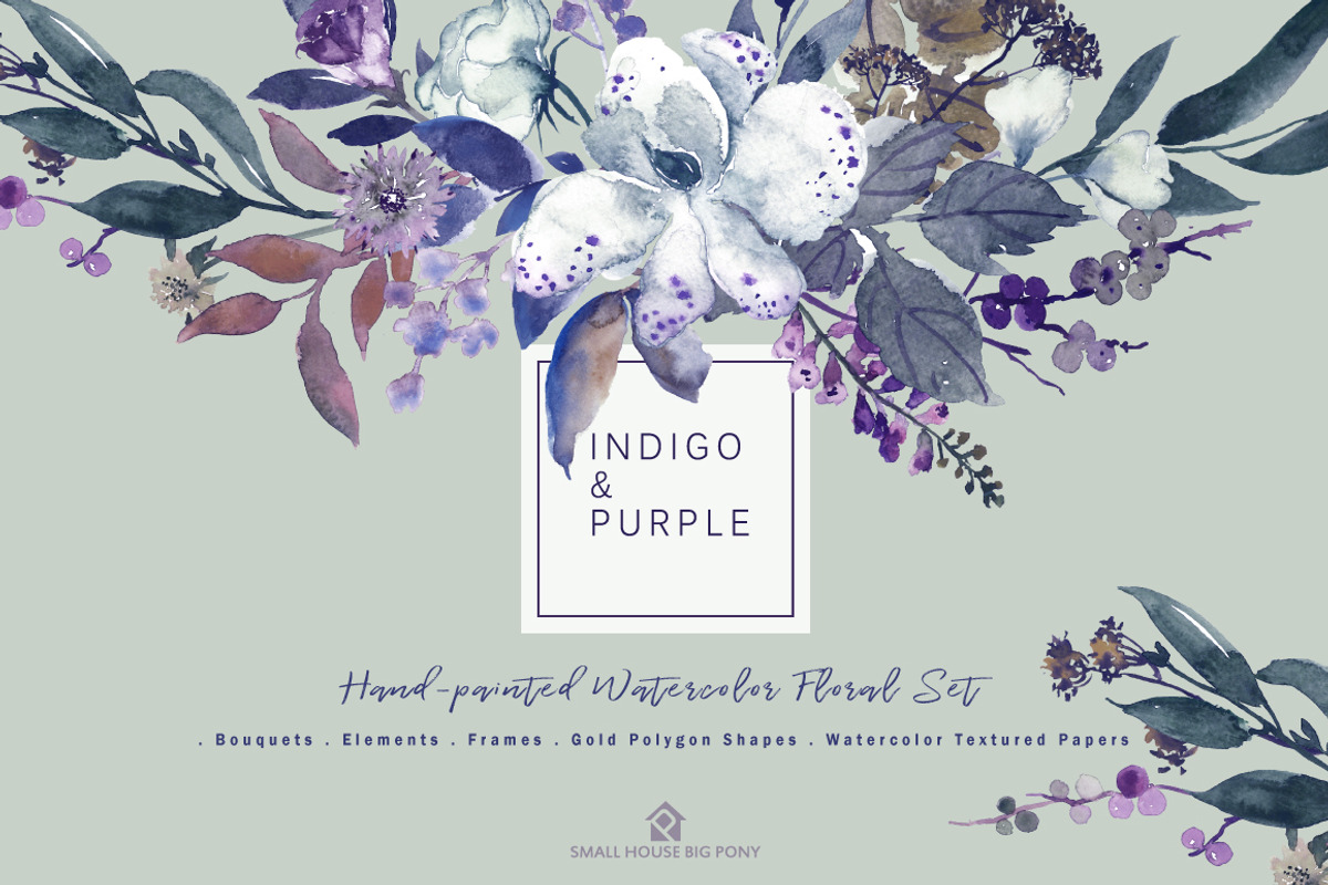 INDIGO & PURPLE, a Graphic by SmallHouseBigPony (Photo 4 of 13)