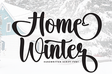 Home Winter | Script Font