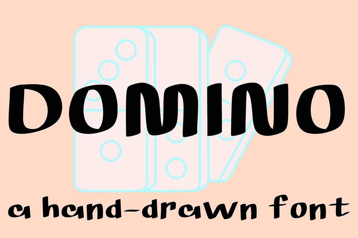 Domino, a Handwritten Font by Eryn Rose Design (Photo 3 of 17)