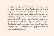 Carrot Cake, a Handwritten Font by Sofia Skoog (Thumbnail 9 of 9)