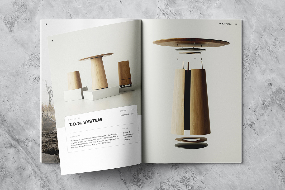 Modern Portfolio Template, a Brochure Template by Template Temple (Photo 5 of 10)