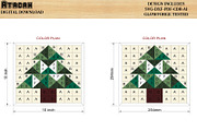 Christmas Barn Quilt NewYear Pattern, a Pattern Graphic by AtacanDigital (Thumbnail 7 of 8)