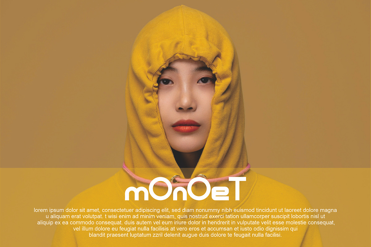 Monoet, a Font by riotama85 (Photo 3 of 5)