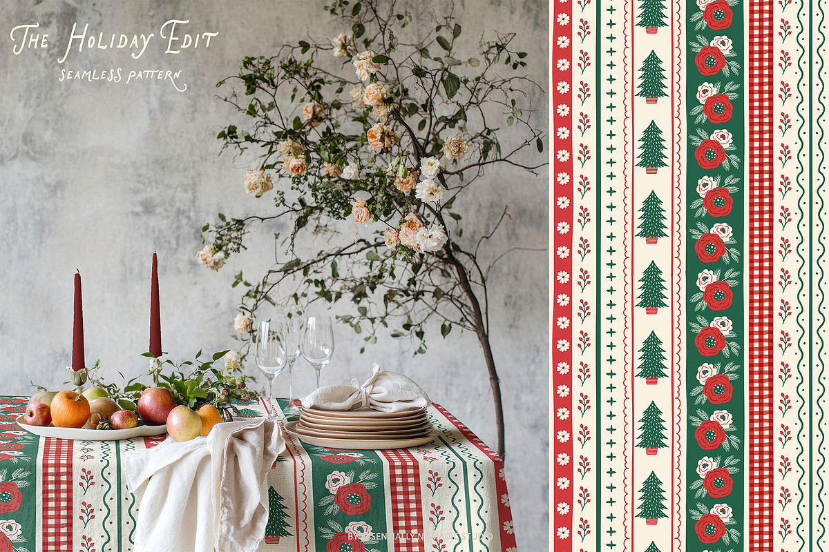Christmas Seamless Patterns, a Pattern Graphic by Essentially Nomadic (Photo 6 of 9)