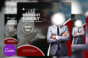 Pentecost Sunday Flyer Template, a Social Media Template by Mishek Munene (Thumbnail 3 of 4)