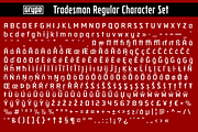Tradesman Family, a Sans Serif Font by GRYPE (Thumbnail 3 of 3)