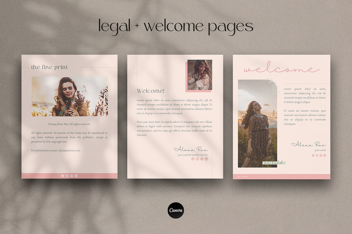Canva Coaching Templates - Mint, a Magazine Template by Made by Melody (Photo 5 of 14)