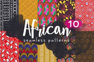 African Seamless Patterns Pack