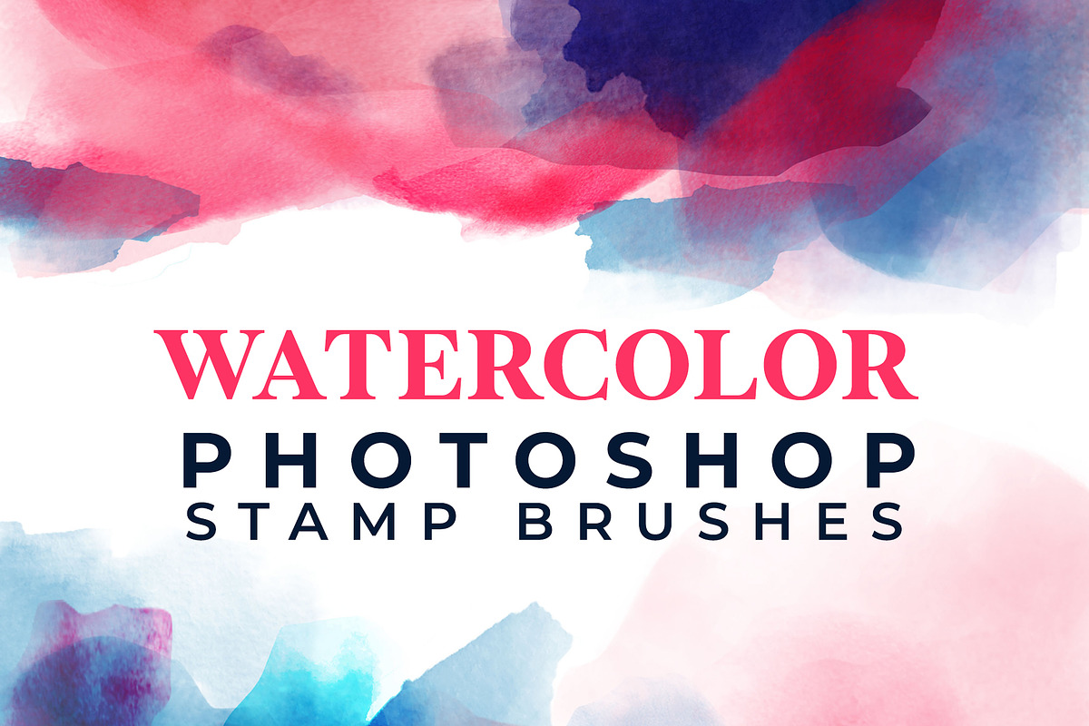 Watercolor Photoshop Brush Set, a Brush Add-On by The Gypsy Goddess (Photo 1 of 7)