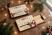 Christmas Card Holder SVG Bundle, a Decorative Illustration by svgocean (Thumbnail 6 of 15)