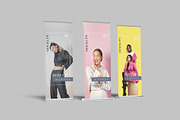 Rollup Banner Mockup, an Advertising Mockup by Graphiculon (Thumbnail 6 of 11)