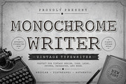 Monochrome Writer, a Slab Serif Font by Limited.studio (Thumbnail 1 of 4)