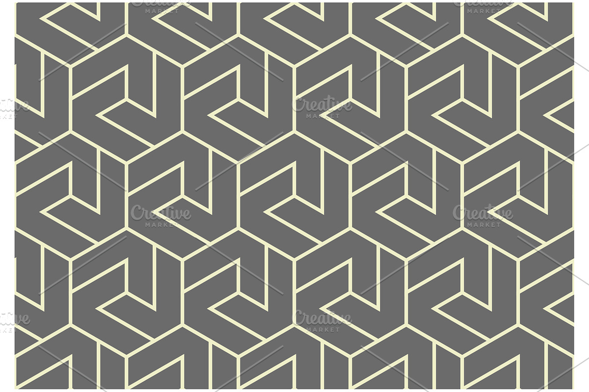 Abstract geometric pattern., a Pattern Graphic by RODINA (Photo 1 of 3)