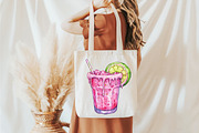 Pink Girly Summer Clipart, an Illustration by designcity5 (Thumbnail 4 of 5)
