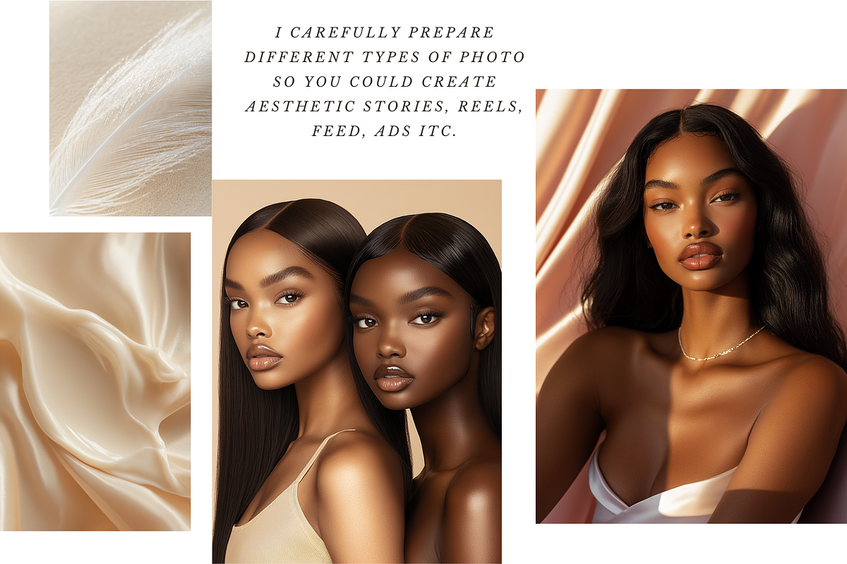 140 Melanin Aesthetic Stock Images, a Beauty & Fashion Photo by MarkoPresets (Photo 2 of 8)