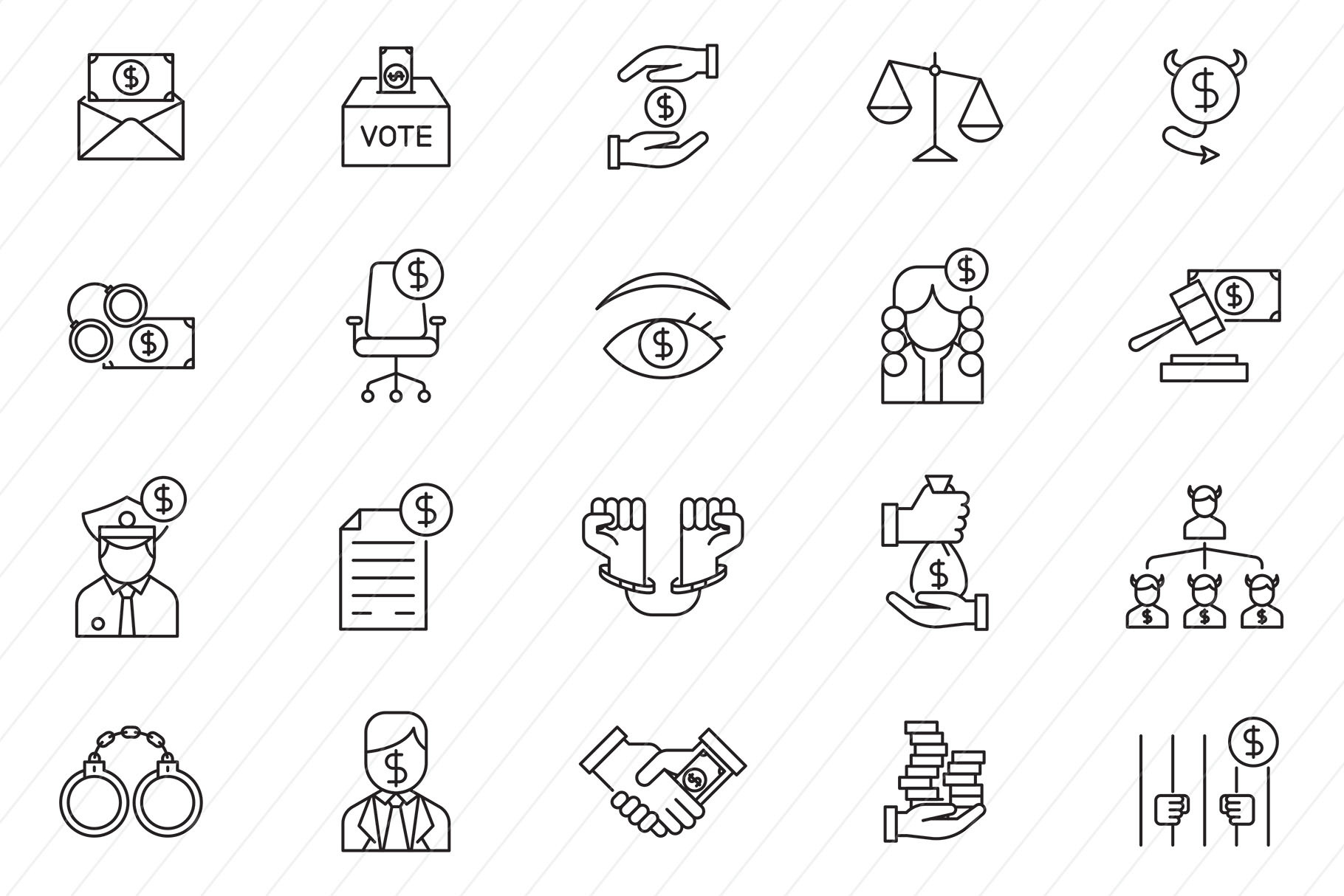 Corruption Icons, an Icon by Graphic Pear