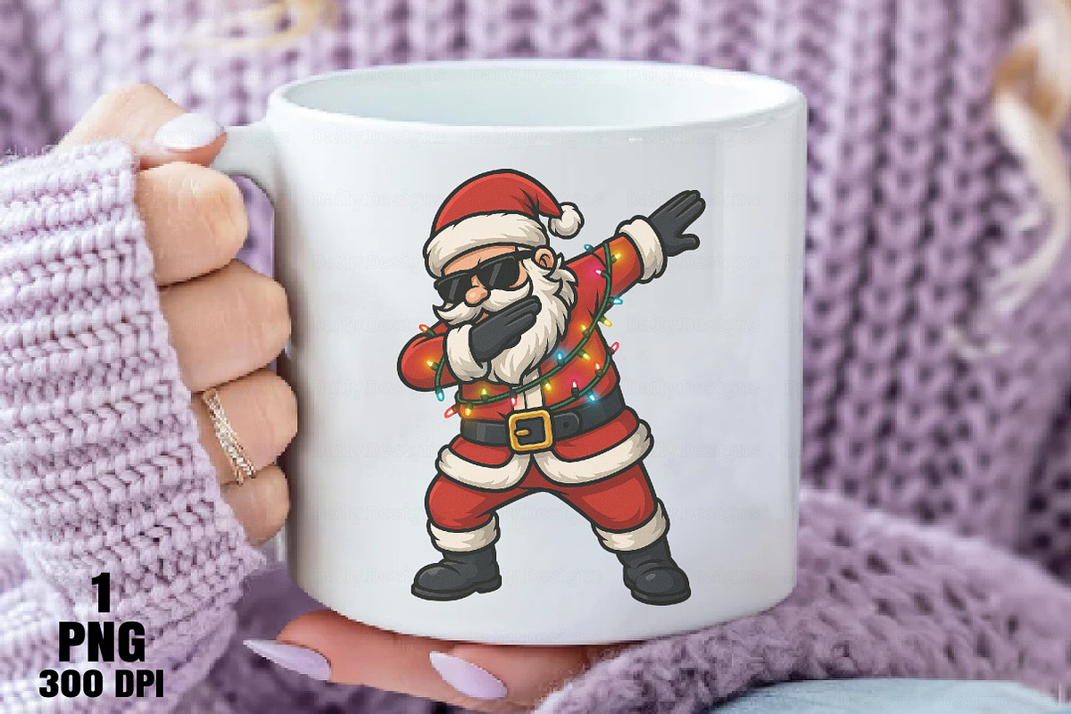 Christmas Santa PNG Clipart, an Illustration by Daily.Designs (Photo 4 of 10)