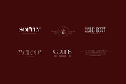 Canva burgundy and white trendy logo, a Branding & Logo Template by Uyava Space (Thumbnail 4 of 7)