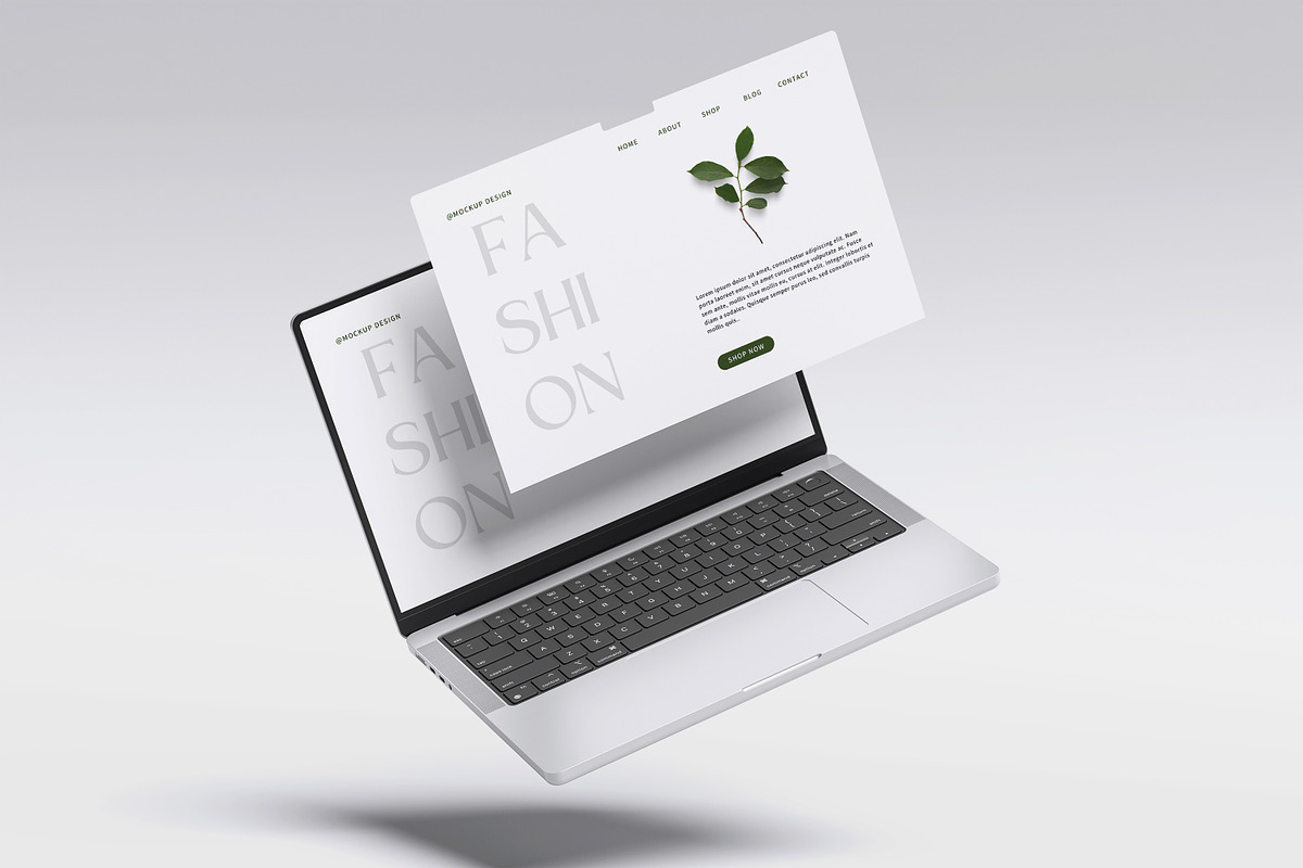 Macbook Pro Screen Mockup, a Mac Mockup by graphicstory (Photo 1 of 10)