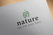 Nature Leaf Vector Logo Template, a Branding & Logo Template by GladicMonster (Thumbnail 1 of 26)