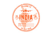 Passport Stamps & Travel Visa Signs, a Transportation Illustration by Kaushal Jangid (Thumbnail 3 of 28)