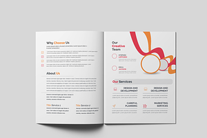 A4 Bifold Brochure Mockup 02