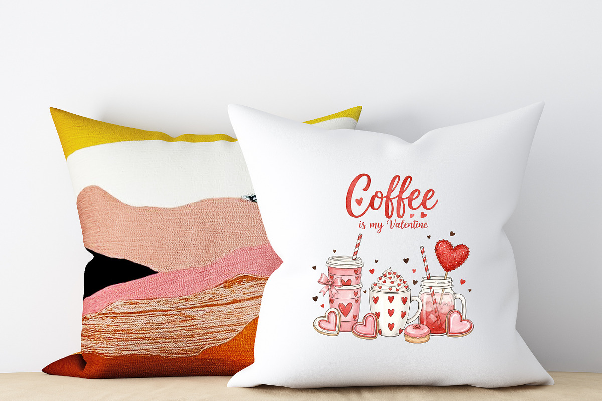 Valentine Coffee Cup PNG, an Illustration by DreamArtGraphic (Photo 4 of 6)