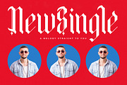 Bold Riot Modern Blackletter, a Blackletter Font by timelesstype.co (Thumbnail 9 of 20)