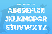The Ocean Font, a Sans Serif Font by Salt & Pepper Designs (Thumbnail 2 of 5)