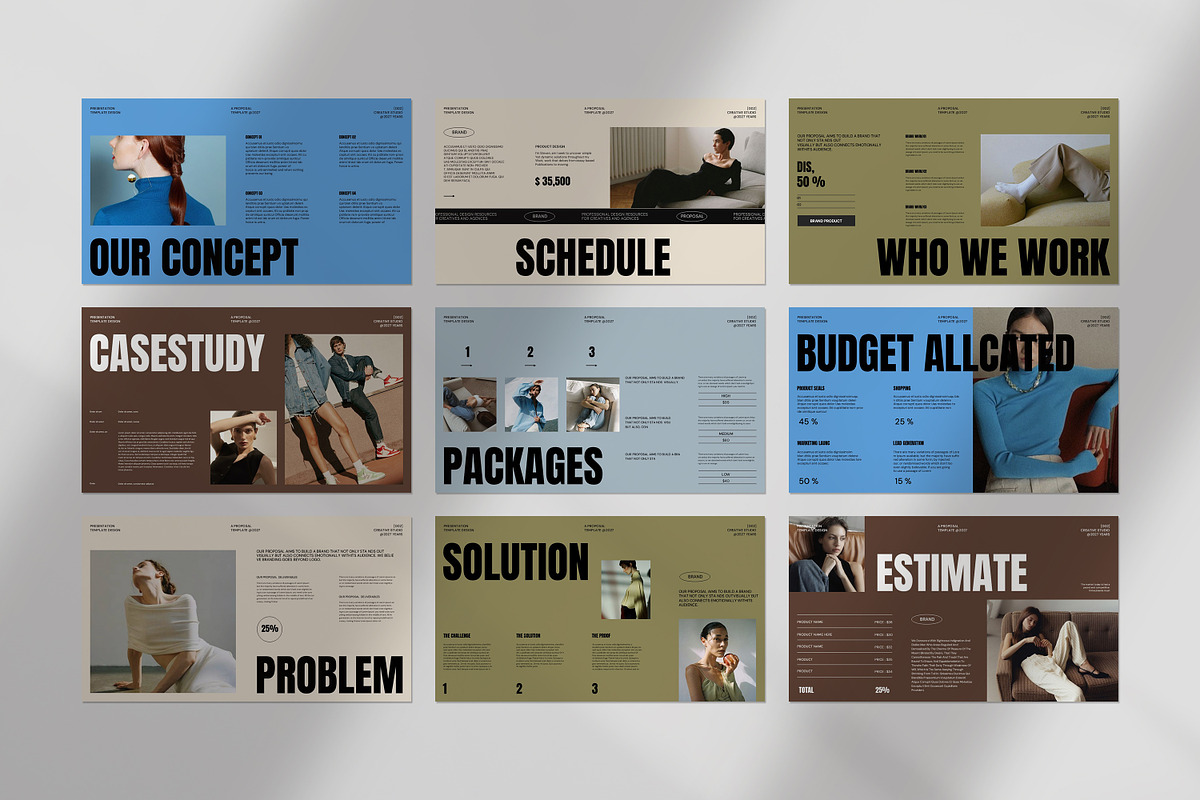 Brand Proposal Presentation Template preview 8
