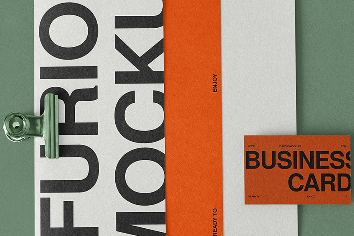 Stationery Mockups Bundle 1 – 6 PSD, a Books & Magazine Mockup by FURIOSO mockups (Photo 9 of 14)