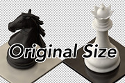 Modular 3D Chess Board (Isometric), a Graphic by ARTOMATIC (Thumbnail 5 of 5)