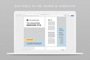 Education Brochure | MS Word & Indd, a Brochure Template by Leaflove (Thumbnail 5 of 5)