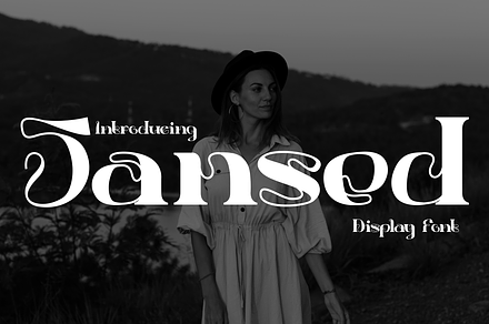 Sansed Display Font, a Font by PutraCetol Studio