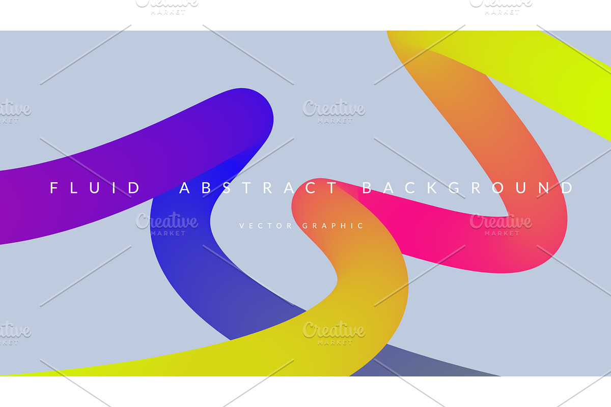 3d Gradient Shape. Beautiful, an Illustration by Holo Art